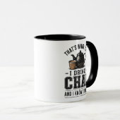 Dat Is Wat Ik Doe Ik Drink Chai En Ik Weet Dingen Mok (Voorkant rechts)