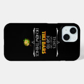 Dat is wat ik doe - ik ga naar Tiki Bars Case-Mate iPhone Case (Achterkant (horizontaal))