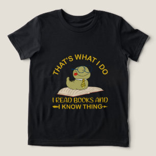 Dat is wat ik doe, ik lees boeken en ik weet dinge Tri-Blend shirt
