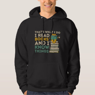 Dat is wat ik doe Leescat - Grappig boek & kat Lo Hoodie