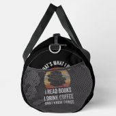 Dat is wat ik lees boeken koffie & ik weet dingen plunjezak (Rechts)