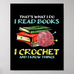 Dat is wat ik lees van boek I-haakjes en ik weet h Poster