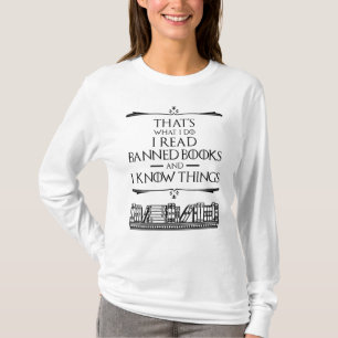 Dat is wat ik lees voor verboden boeken t-shirt