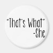 Dat is wat... magneet (Voorkant)