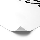 Dat is wat schapen zeiden grappige dierenwoordspel poster (Hoek)