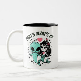 Dat is wat Underwater Love te bieden heeft Tweekleurige Koffiemok