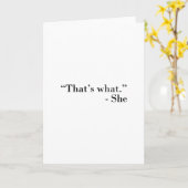 Dat is wat ze kaart (Gele Bloem)