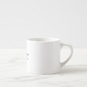 Dat is wat ze zei espresso kop (Rechts)