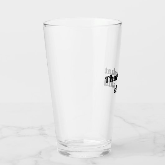 Dat is wat ze zei glas (Rechts)