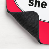 Dat is wat ze zei over praten met shirten muismat (Hoek)