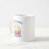 Dat is zo'n grappige, besproeide koepelspin koffiemok (Voorkant links)