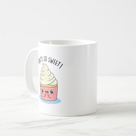 Dat is zo'n grappige, besproeide koepelspin koffiemok (Voorkant links)