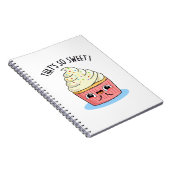 Dat is zo'n grappige, besproeide koepelspin notitieboek (Rechterzijde)