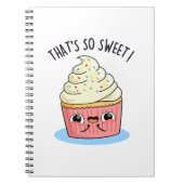 Dat is zo'n grappige, besproeide koepelspin notitieboek (Voorkant)