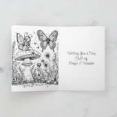 Dat je een dag vol magie en wonder hebt kaart (Binnen)