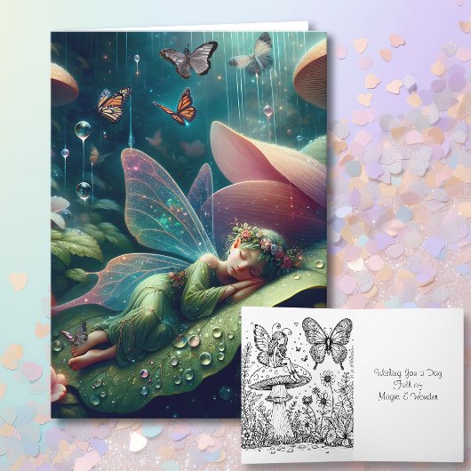 Dat je een dag vol magie en wonder hebt kaart