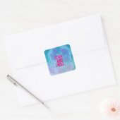 Dat kan en zal ik doen. vierkante sticker (Envelop)