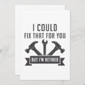 Dat kan ik voor jou oplossen bedankkaart (Voorkant / Achterkant)