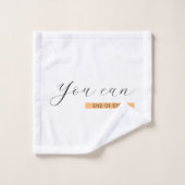 Dat kan | Motivatie prijsopgave | INSPIREREND Bad Handdoek (Wasdoekje)