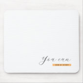 Dat kan | Motivatie prijsopgave | INSPIREREND Muismat (Voorkant)