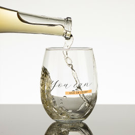 Dat kan | Motivatie prijsopgave | INSPIREREND Wijnglas Zonder Voet