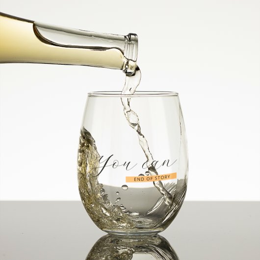 Dat kan | Motivatie prijsopgave | INSPIREREND Wijnglas Zonder Voet