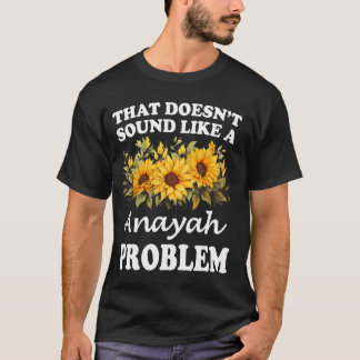 Dat klinkt niet als een Anayah probleem zonnebloem T-shirt