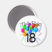Dat klopt dat ik 18 ben. magneet (Voorkant / Achterkant)
