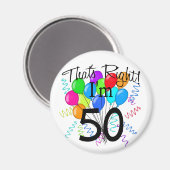 Dat klopt dat ik 50 ben. magneet (Voorkant / Achterkant)