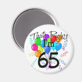 Dat klopt dat ik 65 ben. magneet (Voorkant / Achterkant)