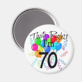 Dat klopt, ik ben 70 jaar magneet (Voorkant / Achterkant)