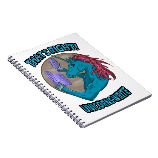 Dat klopt. Unicorns Write Notitieboek (Rechterzijde)