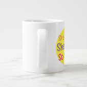 Dat kon ze, dus dat deed ze." grote koffiekop (Achterkant)