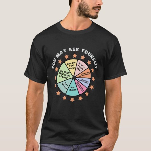 DAT KUN JE JE AFVRAGEN T-SHIRT (Voorkant)