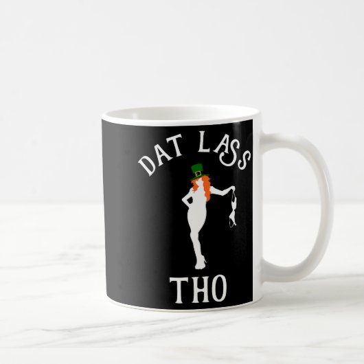Dat L Tho Funny St. Patrick's Day Irish Party Gift Koffiemok (Rechts)
