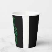 Dat Lass Tho St Patrick's Day Pun Papieren Bekers (Links)