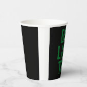 Dat Lass Tho St Patrick's Day Pun Papieren Bekers (Rechts)