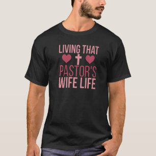 Dat leven van de vrouw van de predikant leiden Vro T-shirt
