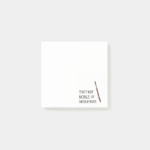 Dat meest noble van instrumenten - basson post-its post-it® notes