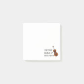 Dat meest noble van instrumenten - Cello Post-it® Notes (Voorkant)
