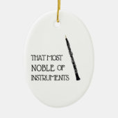 Dat meest noble van instrumenten - Oboe Ornament (Voorkant)