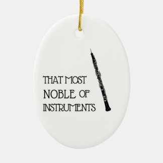 Dat meest noble van instrumenten - Oboe Ornament
