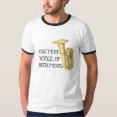Dat meest noble van instrumenten - Shirt van Tuba (Voorkant)