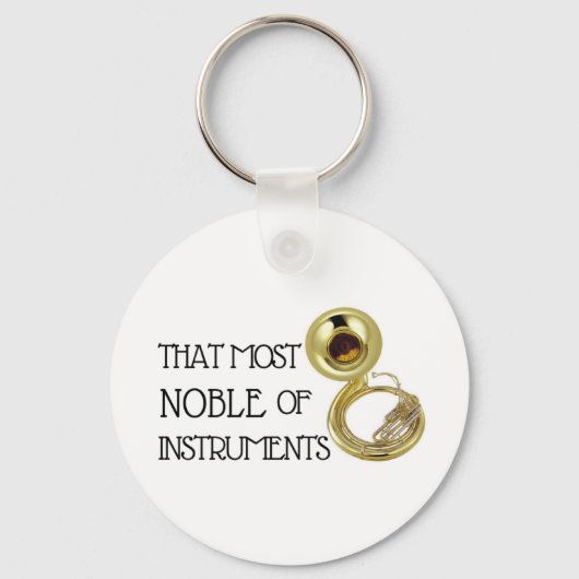 Dat meest noble van instrumenten - Sousaphone Sleutelhanger (Voorkant)