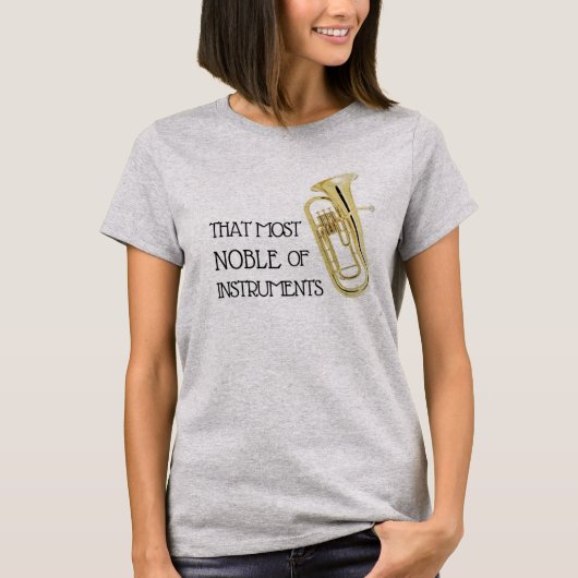 Dat meest oble van instrumenten - Shirt-Baritone T-shirt (Voorkant)