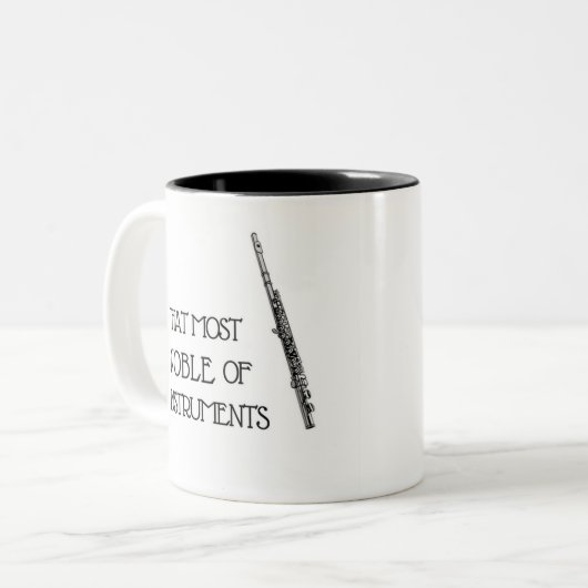 Dat meeste noble van Instrumenten - vlotte Mok (Voorkant links)