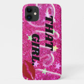 Dat meisje roze telefoonhoesje Case-Mate iPhone case (Achterkant)