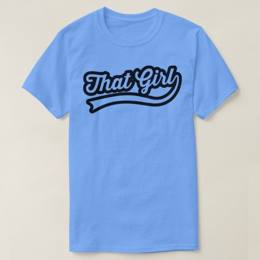 Dat meisje t-shirt (Design voorkant)