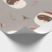 Dat Melanin Tho® Black Santa Wrapping Cadeaupapier (Hoek)