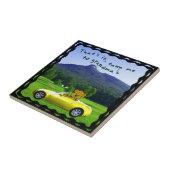 DAT NEEM ME AAN GRANDMA'S TEGEL. TEGELTJE (Zijkant)